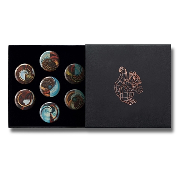 Gift Box: 7 button badges (360 Pano Sphere Bridges)