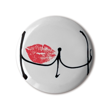 Gift Box: 4 button badges (Rosenworld Mix)