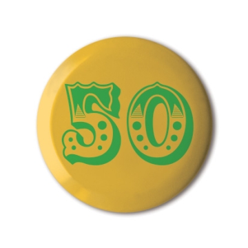 50: Milestone Birthday print