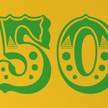 50: Milestone Birthday print