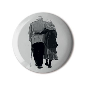 Gift Box: 4 button badges (Together)