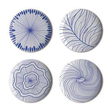 Gift Box: 4 button badges (Organic)