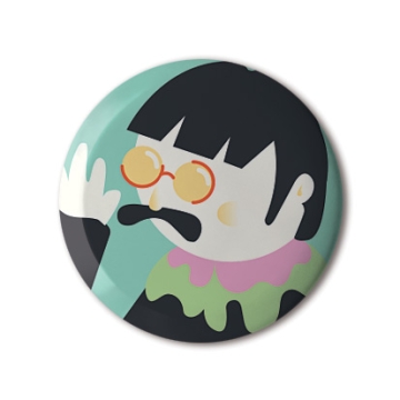 Gift Box: 4 button badges (Fab 4)