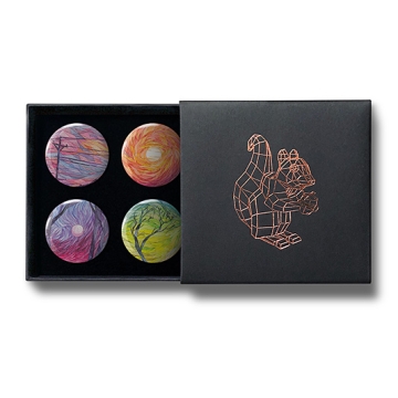 Gift Box: 4 button badges (Landscapes)