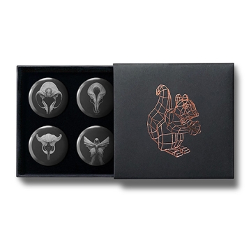 Gift Box: 4 button badges (Uterus AI)