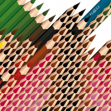 Butterfly Sculpture Contains 818 Pencils