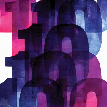 10x10 Series (original letterpress poster)