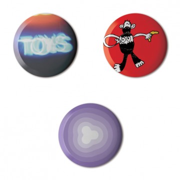 Gift Box: 3 button badges (Toys)