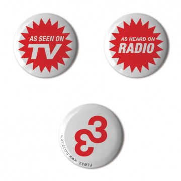 Gift Box: 3 button badges (As Seen)