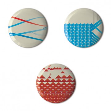 Gift Box: 3 button badges (Elements)