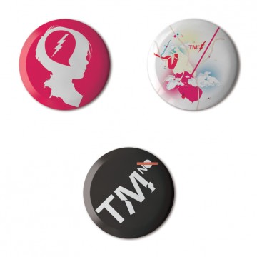 Gift Box: 3 button badges (Spark TM)