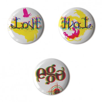 Gift Box: 3 button badges (Vice Versa)