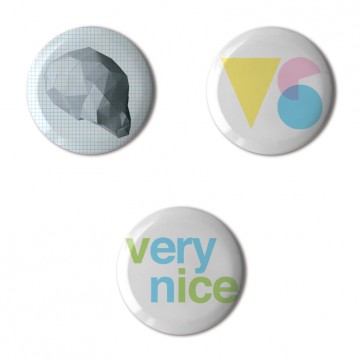 Gift Box: 3 button badges (VS)