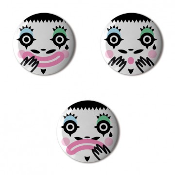 Gift Box: 3 button badges (Oh Dear)