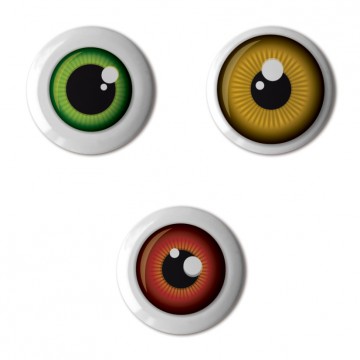 Gift Box: 3 button badges (Eyes)