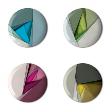 Gift Box: 4 button badges (Paper Layers)