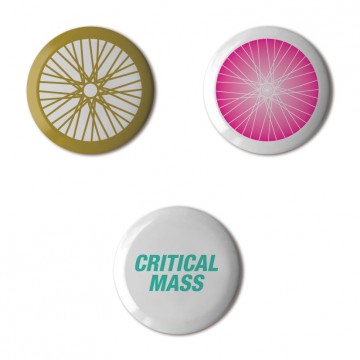 Gift Box: 3 button badges (Cycling)