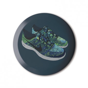 Blue & Green Flyknit