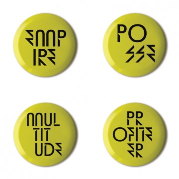 Gift Box: 4 button badges (Empire & Multitude)