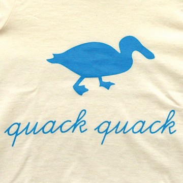 bzzzpeek.com support T-shirt, Duck (kids)