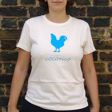 bzzzpeek.com support T-shirt, Rooster (women)