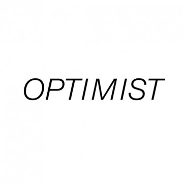 Optimist (unisex) T-shirt + badge