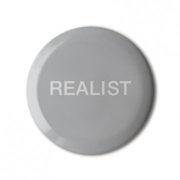 Realist (unisex) T-shirt + badge