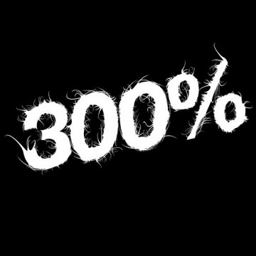 300% (unisex)