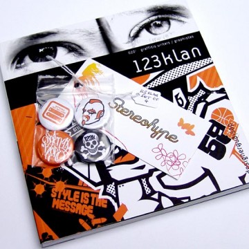 123klan book / badge set bundle