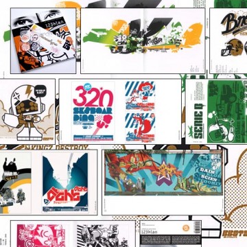 123klan book / badge set bundle