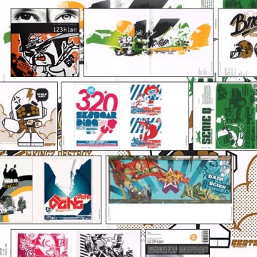 Design & Designer 020 v.2: 123klan + 1 badge