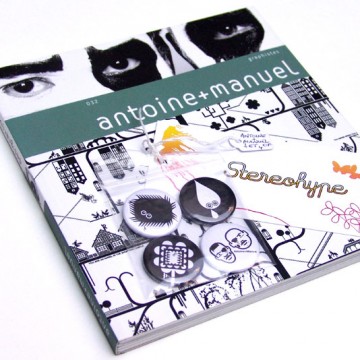 Antoine+Manuel book / badge set bundle
