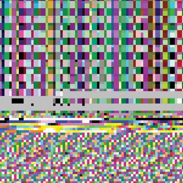 System Error, RGB Glitch print