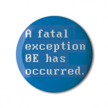 System Error, Fatal Exception print