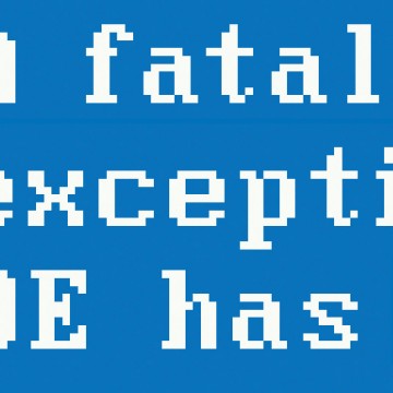 System Error, Fatal Exception print