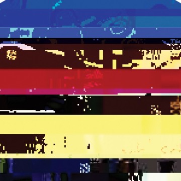 System Error, Stripy Glitch print