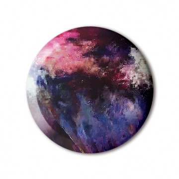 Glitch 1 (Black, Purple, Pink) print