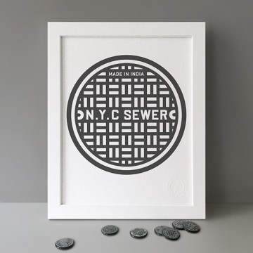 N.Y.C Sewer print