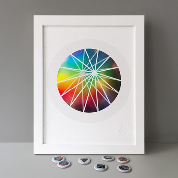 Circular Bipyramid print