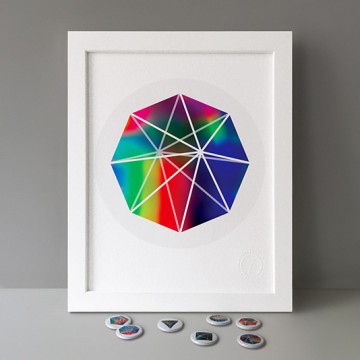 Octagonal Bipyramid print