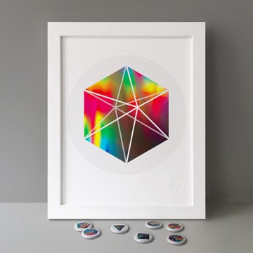 Hexagonal Bipyramid print