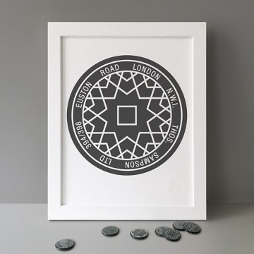 Euston Road London print