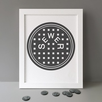 Sewer print