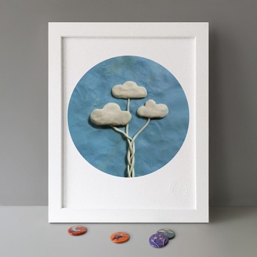 Clouds print