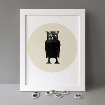 Hattie (Owl) print