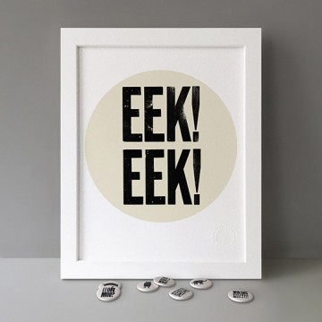 Eek! Eek! print