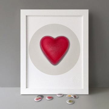 Heart print
