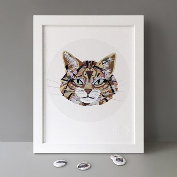 Scottish Wildcat print