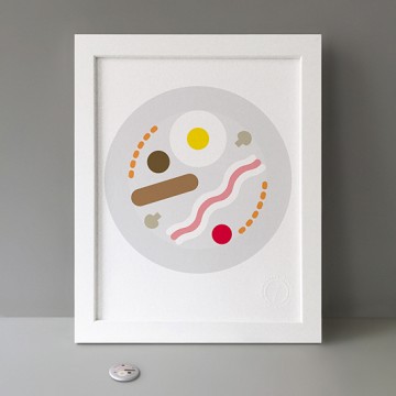 Breakfast print
