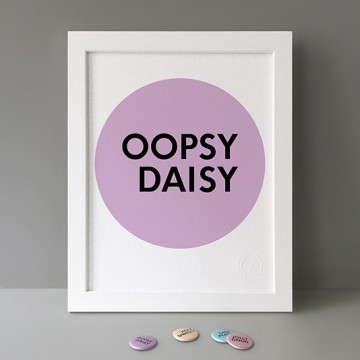 Oopsy Daisy print